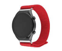 Nylonový řemínek  Nylon Sporty Strap s Quick Release 20mm pro smartwatch, červený