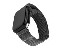 Nylonový řemínek  Nylon Sporty Strap pro Apple Watch 38/40/41mm, tmavě šedý