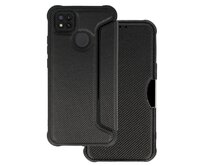 Razor Carbon Book Case for Xiaomi Redmi 9C , barva černá