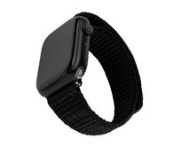 Nylonový řemínek  Nylon Sporty Strap pro Apple Watch 42/44/45mm, černý