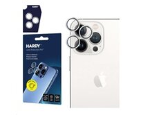 ochrana kamery HARDY Lens Protection Pro pro iPhone 14 Pro/14 Pro Max Silver