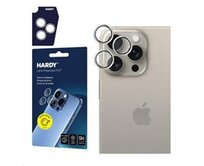 ochrana kamery HARDY Lens Protection Pro pro iPhone 15 Pro Natural