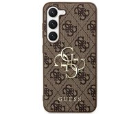 Originální kryt GUESS - hardcase 4G Big Metal Logo GUHCS24S4GMGBR pro Samsung Galaxy S24 Brown