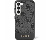 Originální kryt GUESS - hardcase 4G Stripe Collection GUHCS24LG4GLGR pro Samsung Galaxy S24 Ultra , barva černá