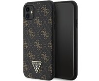 Originální kryt GUESS hardcase 4G Triangle Metal Logo GUHCN61PG4GPK for Apple iPhone 11/XR , barva černá