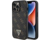 Originální kryt GUESS hardcase 4G Triangle Metal Logo GUHCP13LPG4GPK for Apple iPhone 13 Pro , barva černá