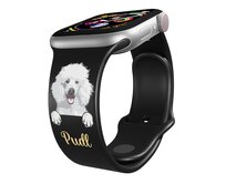 Apple watch řemínek Pudl - 38/40/41mm, barva pásku černá