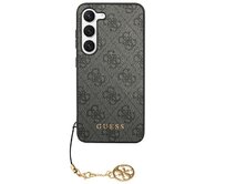 Originální kryt GUESS - hardcase 4G Charms Collection GUHCS24LGF4GGR pro Samsung Galaxy S24 Ultra , barva černá