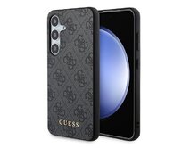 Originální kryt GUESS - hardcase 4G Metal Gold Logo GUOHCSA35G4GFGR  pro Samsung Galaxy A35 , barva černá