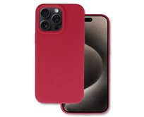 Kryt Silicone Lite pro Apple iPhone 15 , barva vínová