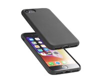 Ochranný silikonový kryt  Sensation pro Apple iPhone 7/8/SE (2020/2022), černý