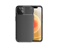 Kryt Carbon Elite pro Apple iPhone 16 , barva černá