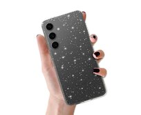 Kryt Glitter pro Samsung Galaxy A25 5G , barva stříbrná