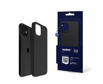 ochranný kryt Hardy Silicone MagCase pro Apple iPhone 12, Graphite