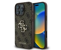 Originální kryt GUESS 4G Big Logo GUHCP16X4GMGBR for Apple iPhone 16 Pro Max , barva hnědá