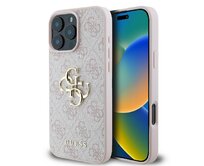 Originální kryt GUESS 4G Big Logo GUHCP16X4GMGPI for Apple iPhone 16 Pro Max , barva růžová