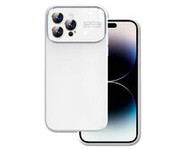 Kryt Soft Silicone Lens pro Apple iPhone 11 , barva bílá