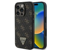 Originální kryt GUESS New 4G Triangle GUHCP16LPG4GPK for Apple iPhone 16 Pro , barva černá