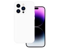 Kryt Silicone Premium pro Apple iPhone 13 , barva bílá