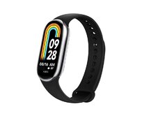 Silikonový řemínek  Silicone Strap pro Xiaomi Mi Band 8/Smart Band 9, černý