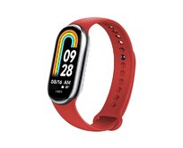 Silikonový řemínek  Silicone Strap pro Xiaomi Mi Band 8/Smart Band 9, červený