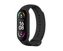 Silikonový řemínek  Silicone Strap pro Xiaomi Band 7/ Mi Band 6/ Mi Band 5, černý