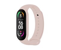 Silikonový řemínek  Silicone Strap pro Xiaomi Band 7/ Mi Band 6/ Mi Band 5, růžový