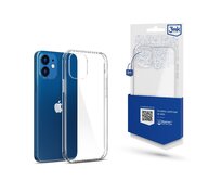 Clear Case pro Apple iPhone 12 mini, čirá