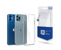 Clear Case pro Apple iPhone 12 / 12 Pro, čirá