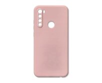 Jednobarevný kryt růžový na Xiaomi Redmi Note 8