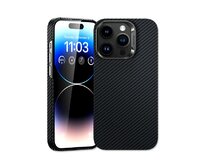 Benks Magnetic Armor Air Kevlar Case Metal Frame 600D for Apple iPhone 15 Pro Max , barva černá