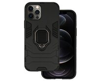 Kryt odolný Ring Armor pro Apple iPhone 12/12 Pro , barva černá