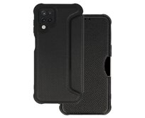 Razor Carbon Book Case for Samsung Galaxy A12 , barva černá