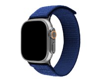 Nylonový řemínek  Nylon Sporty Strap pro Apple Watch Ultra 49mm, tmavě modrý