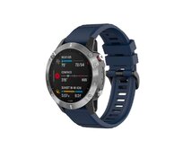 Silikonový řemínek  Silicone Strap pro Garmin QuickFit 22mm, modrý