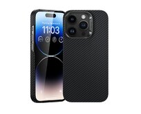 Benks Magnetic Armor Air Kevlar Case Metal Frame 600D for Apple iPhone 15 Pro Max , barva černá