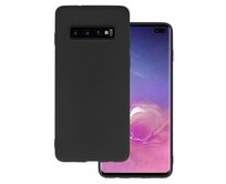 Kryt Matt pro SAMSUNG GALAXY S10 PLUS , barva černá