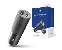 nabíječka do auta - Hyper Car Charger 100W, 1x USB + 1x USB-C (PD)