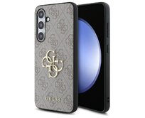 Originální kryt GUESS - hardcase 4G Big Metal Logo GUHCS24FE4GMGPI pro Samsung Galaxy S24 FE , barva růžová