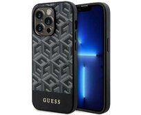 Kryt Guess GUHMP14XHGCFSEK Apple iPhone 14 Pro Max black hardcase GCube Stripes MagSafe