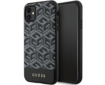 Kryt Guess GUHMN61HGCFSEK Apple iPhone 11/XR black hardcase GCube Stripes MagSafe