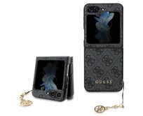 Kryt Guess GUHCZF5GF4GGR Samsung Galaxy Z Flip 5 hardcase 4G Charms Collection gray