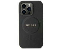 Kryt Guess GUHMN61PSAHMCK Apple iPhone 11/XR hardcase Saffiano MagSafe black