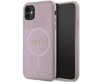 Kryt Guess GUHMN61PSAHMCP Apple iPhone 11/XR hardcase Saffiano MagSafe pink