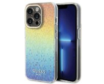 Kryt Guess GUHCP15LHDECMI Apple iPhone 15 Pro hardcase IML Faceted Mirror Disco Iridescent multicolor