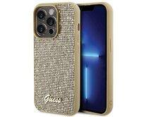 Kryt Guess GUHCP15LPMSDGSD Apple iPhone 15 Pro hardcase Disco Metal Script gold