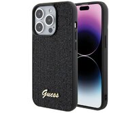 Kryt Guess GUHCP15LPMSDGSK Apple iPhone 15 Pro hardcase Disco Metal Script black