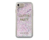 Kryt Guess GUHCP7GLUQPU Apple iPhone SE 2022/SE 2020/8/7 purple hard case Liquid Glitter Party