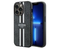 Kryt Guess GUHMP15LP4RPSK Apple iPhone 15 Pro hardcase 4G Printed Stripes MagSafe black