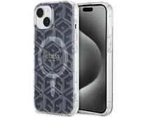 Kryt Guess GUHMP15MHGCUSTGK Apple iPhone 15 Plus / 14 Plus hardcase IML GCube MagSafe black